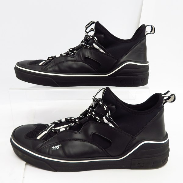 実際に弊社で買取させて頂いたGIVENCHY/ジバンシー 18-19AW GEORGE V NORI/スニーカー 1952 BH000VH03F 001/43の画像 3枚目