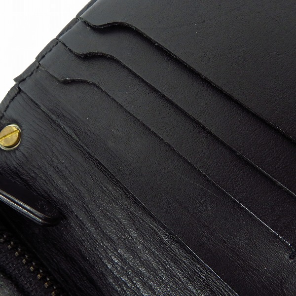 実際に弊社で買取させて頂いたDEAL DESIGN/ディールデザイン クロスモチーフ レザー ウォレットの画像 6枚目