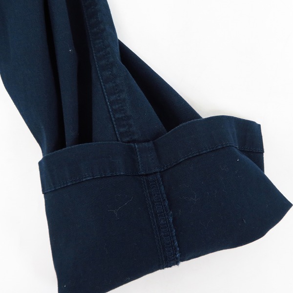 実際に弊社で買取させて頂いたuniform experiment/ユニフォームエクスペリメント SLIM-FIT CINO PANT ネイビー UE-150048/2の画像 7枚目