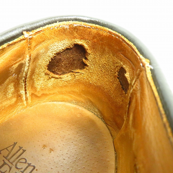実際に弊社で買取させて頂いたAllen Edmonds/アレン・エドモンズ レザーモンクストラップシューズ/8Dの画像 5枚目