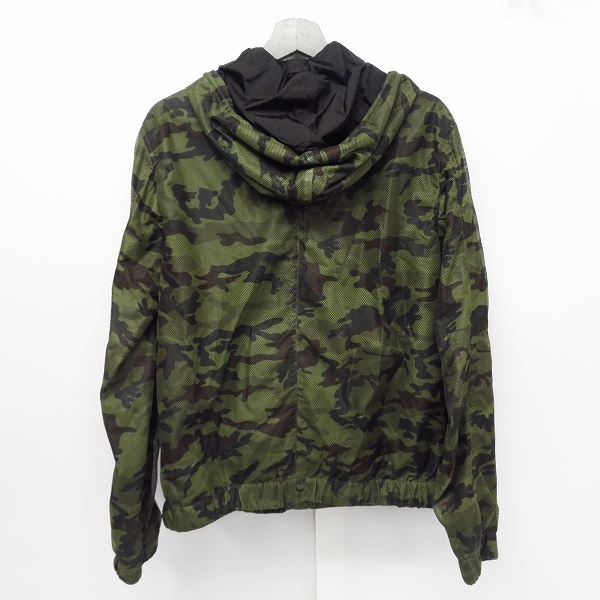 実際に弊社で買取させて頂いたGIVENCHY/ジバンシィ メッシュパーカー 迷彩/カモフラ 46の画像 1枚目