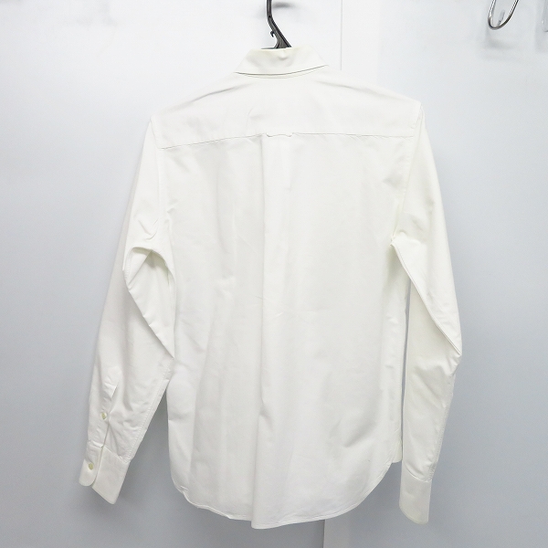 実際に弊社で買取させて頂いたMAISON KITSUNE/メゾンキツネ ボタンダウン 長袖 シャツ ホワイトの画像 1枚目