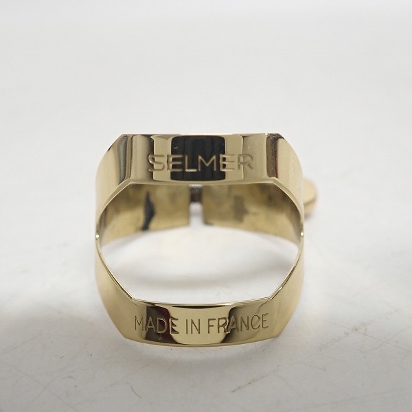 実際に弊社で買取させて頂いたSELMER/セルマー アルトサックス用 リガチャー ゴールドの画像 1枚目
