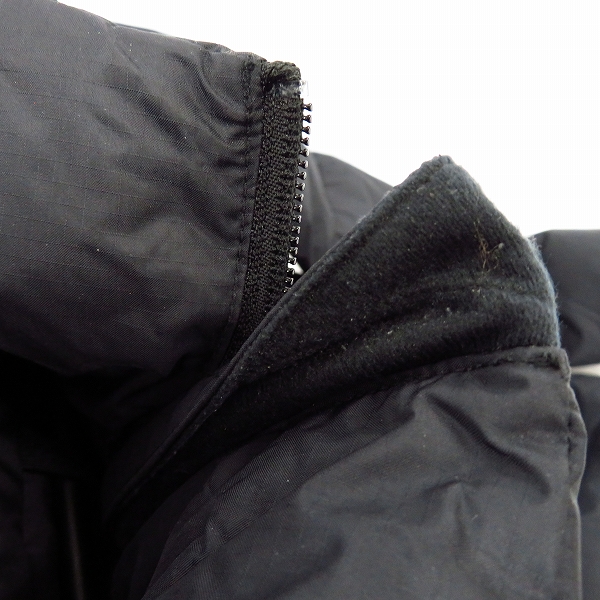 実際に弊社で買取させて頂いたBack Channel×NANGA/バックチャンネル×ナンガ ダウンジャケット フーディー ブラック/Mの画像 8枚目