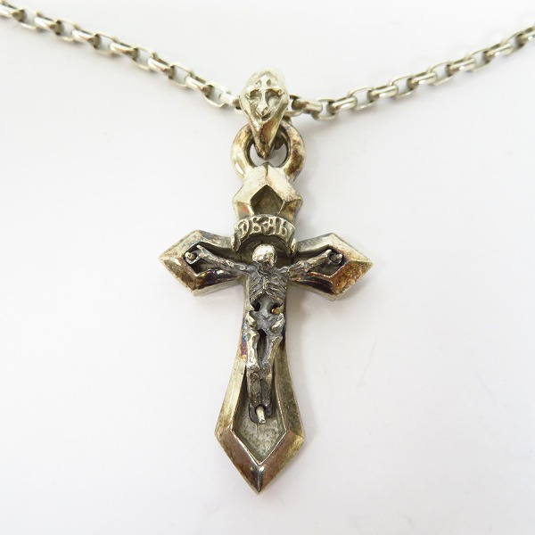 実際に弊社で買取させて頂いたDEAL DESIGN/ディールデザイン リバイブクロス ネックレス チェーン付の画像 1枚目