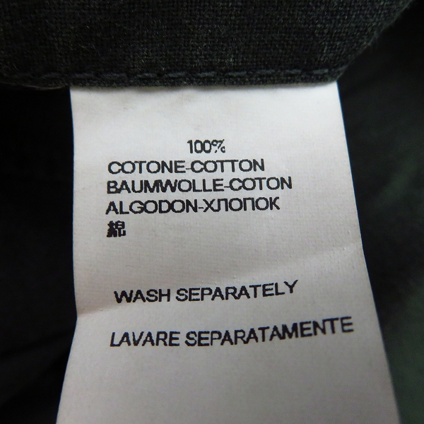 実際に弊社で買取させて頂いたHYDROGEN/ハイドロゲン カモフラ/迷彩柄 ロングスリーブ/長袖 ミリタリーシャツ Size：Sの画像 4枚目