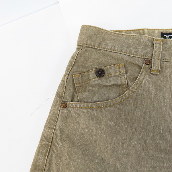 実際に弊社で買取させて頂いたBackChannel/バックチャンネル ハーフパンツ ゴーストライオンプリント ベージュ/Sの画像 6枚目