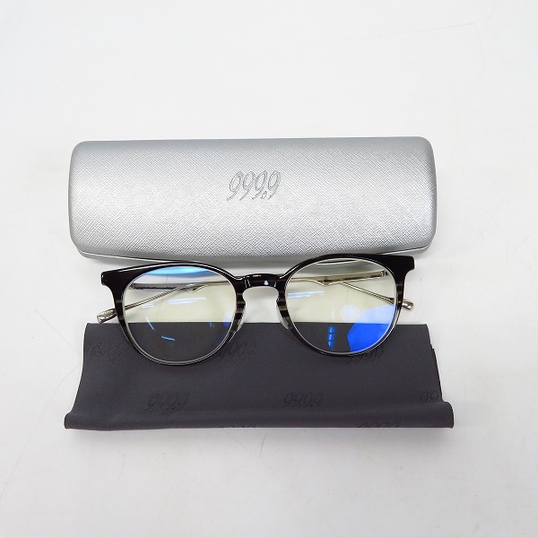 実際に弊社で買取させて頂いた999.9/フォーナインズ 眼鏡/メガネフレーム APM-08 6652の画像 7枚目