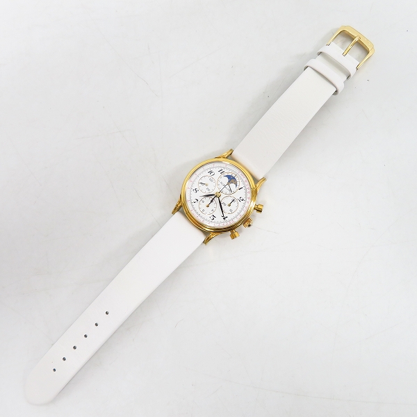 実際に弊社で買取させて頂いたTAG HEUER/タグホイヤー エドワードホイヤー 創立125周年 Ref-188.205 手巻機械式クロノグラフ Cal-1883の画像 9枚目