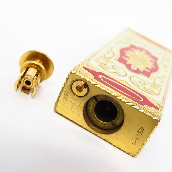 実際に弊社で買取させて頂いたdunhill/ダンヒル 18K 装飾/デザイン ローラーガスライターの画像 2枚目