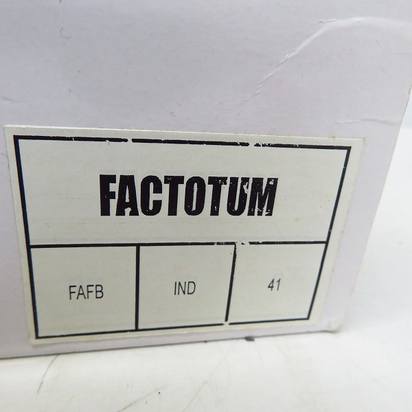 実際に弊社で買取させて頂いたFACTOTUM/ファクトタム エスパドリーユ 刺繍 シューズ/41の画像 9枚目