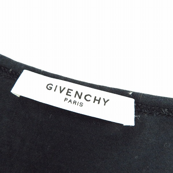 実際に弊社で買取させて頂いたGIVENCHY/ジバンシー プリント ロング丈 タンクトップ ブラック/XSの画像 2枚目