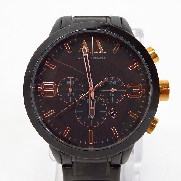 実際に弊社で買取させて頂いたARMANI EXCHANGE/アルマーニエクスチェンジ クォーツ アナログ腕時計 AX1350