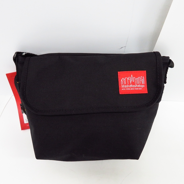 実際に弊社で買取させて頂いた【未使用】Manhattan Portage/マンハッタンポーテージ ナイロン メッセンジャーバッグ ブラック