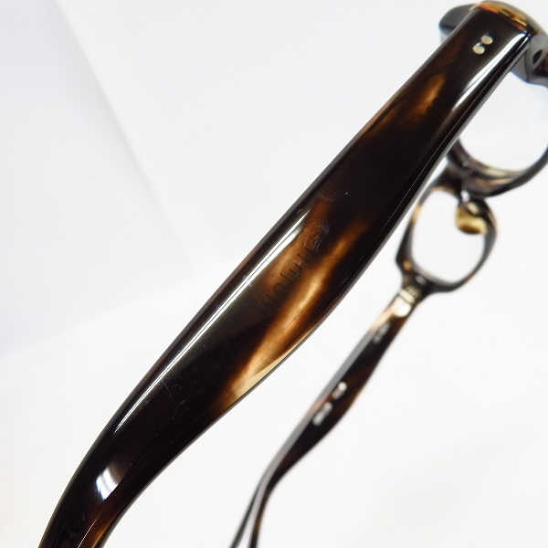 実際に弊社で買取させて頂いたSpec espace/スペックエスパス 西野正美 手仕事 度入り/メガネフレーム/ES-8201の画像 7枚目