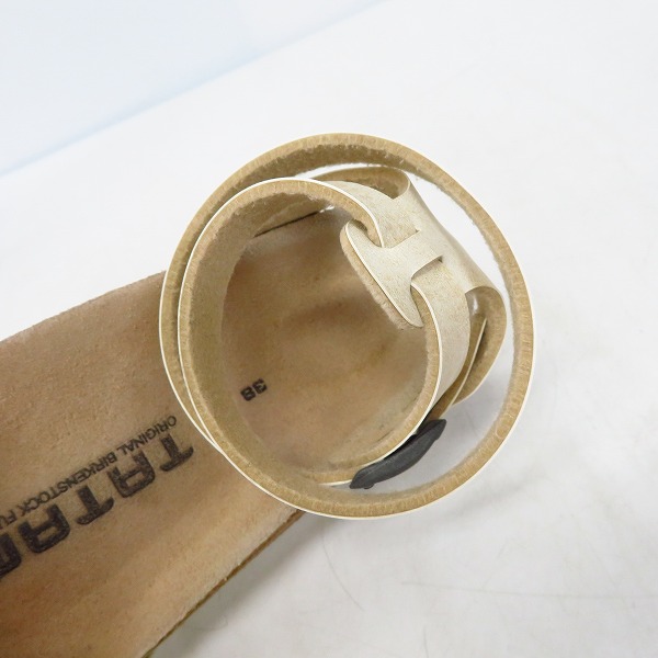 実際に弊社で買取させて頂いたTATAMI/タタミ BIRKENSTOCK/ビルケンシュトック サンダル/38の画像 4枚目