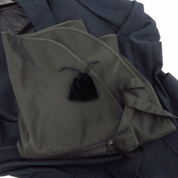 実際に弊社で買取させて頂いたGIORGIO ARMANI/ジョルジオアルマーニ メッシュ テーラードジャケット 52の画像 8枚目