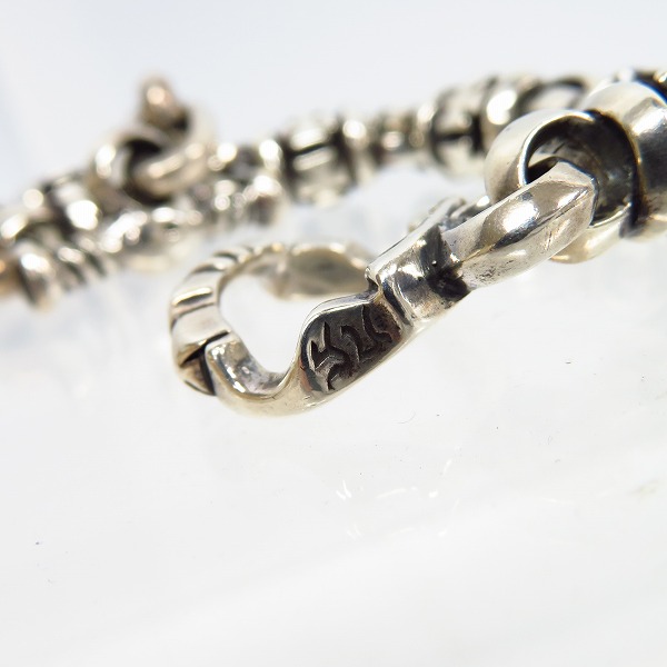 実際に弊社で買取させて頂いたTRAVIS WALKER/トラヴィスワーカー OUTLAW BRACELET WITH T-BAR 8リンクの画像 6枚目
