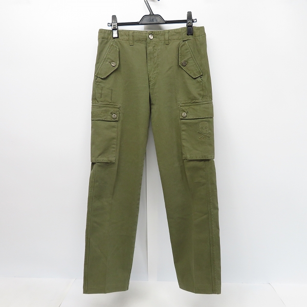 実際に弊社で買取させて頂いた【JPタグ】HYDROGEN/ハイドロゲン スカル刺繍 コットン カーゴパンツ Size：30