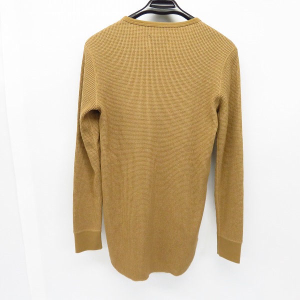 実際に弊社で買取させて頂いた【未使用】Lounge Lizard/ラウンジリザード DUSTY WAFFLE LONG SLEEVE TEE/ロング スリーブ Tシャツ 8759/1の画像 1枚目