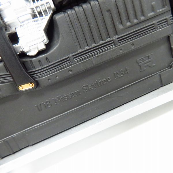 実際に弊社で買取させて頂いた【難有】AUTOart/オートアート ミニカー NISSAN SKYLINE/日産 スカイライン GT-R mism z-tune R34 1/18の画像 5枚目