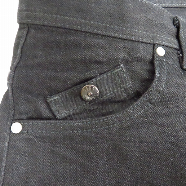 実際に弊社で買取させて頂いたBackChannel/バックチャンネル デニムパンツ ブラック 2点セット S/Mの画像 5枚目