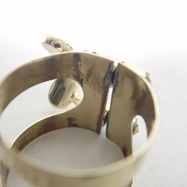 実際に弊社で買取させて頂いたSELMER/セルマー S80 C* アルトサックス用 マウスピース リガチャー付きの画像 9枚目