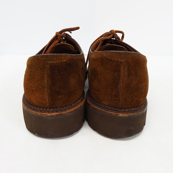 実際に弊社で買取させて頂いたARMANI JEANS/アルマーニジーンズ スエードレザー シューズ/10の画像 1枚目