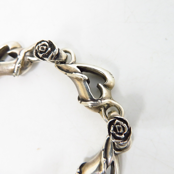 実際に弊社で買取させて頂いたDEAL TEARS/ディールティアーズ ハート ローズ ブレスレットの画像 2枚目