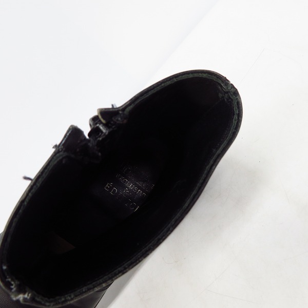 実際に弊社で買取させて頂いた【難有り】Tricker's×EDIFICE/トリッカーズ×エディフィス サイドジップブーツの画像 4枚目