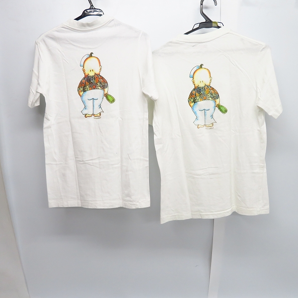 実際に弊社で買取させて頂いたBLUE BLUE/ブルーブルー YOKOHAMA/港横浜 店舗限定 半袖Ｔシャツ 2点セットの画像 1枚目