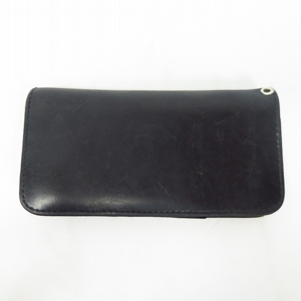 実際に弊社で買取させて頂いたHTC/HOLLYWOOD TRADING CO/エイチティーシー 長財布/ロングウォレット レザー スタッズの画像 1枚目