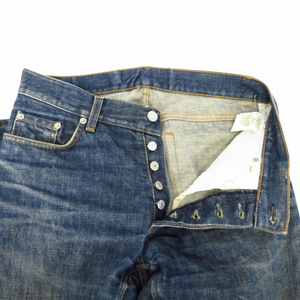 実際に弊社で買取させて頂いたHELMUT LANG/ヘルムートラング デニムパンツ/31の画像 2枚目