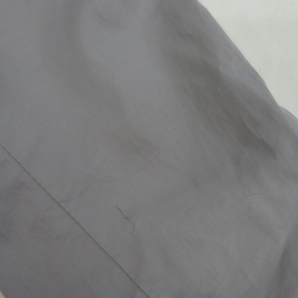 実際に弊社で買取させて頂いた【国内正規】ARMANI JEANS/アルマーニジーンズ バックロゴ ナイロンブルゾン 48の画像 9枚目