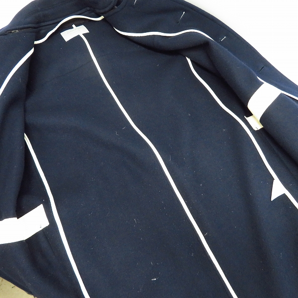 実際に弊社で買取させて頂いたMARKAWARE/マーカウェア ウールコート フード 日本製/1の画像 2枚目