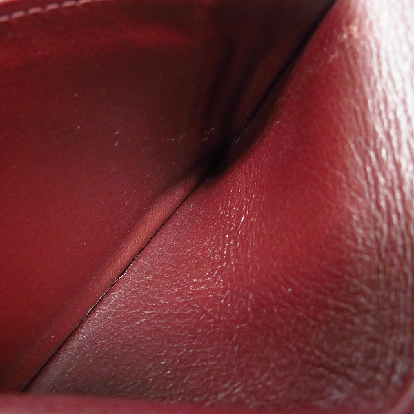 実際に弊社で買取させて頂いたCARTIER/カルティエ カボション カードケース/名刺入れ/カーフレザーの画像 5枚目