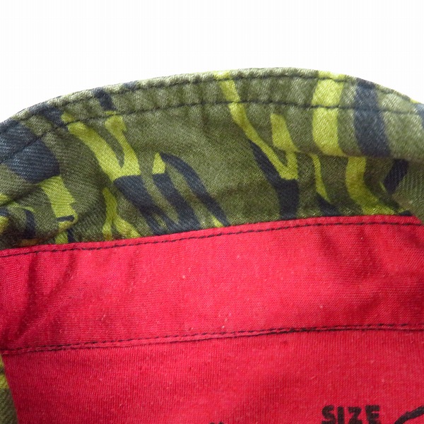 実際に弊社で買取させて頂いたINDEPENDENT/インディペンデント カモフラ/迷彩柄 ロングスリーブ/長袖 シャツ Mの画像 3枚目