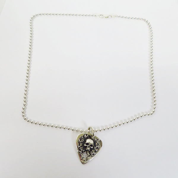 実際に弊社で買取させて頂いた【1年間期間限定販売/シリアル入】CRAZY PIG/クレイジーピッグ ギターピック スカル ペンダント/ネックレスの画像 5枚目