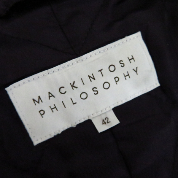 実際に弊社で買取させて頂いたMACKINTOSH PHILOSOPHY/マッキントッシュフィロソフィー ウールコート/42の画像 3枚目