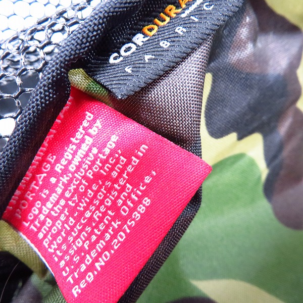 実際に弊社で買取させて頂いたManhattan Portage/マンハッタンポーテージ メッシュ/迷彩柄 ウェストバッグ/ボディバッグの画像 4枚目