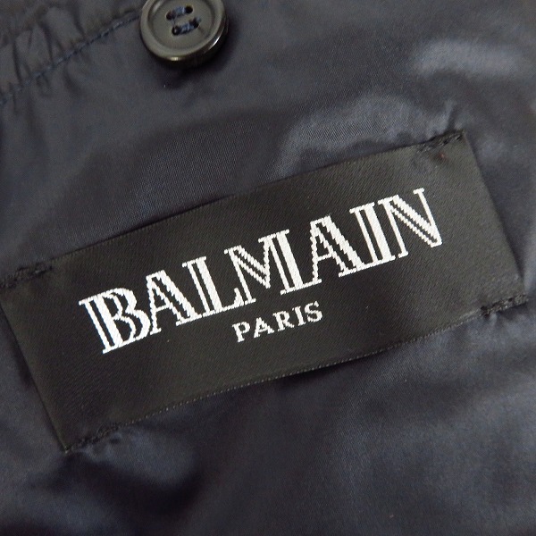 実際に弊社で買取させて頂いた【JPタグ有り】BALMAIN/バルマン ホワイトダックダウンジャケット 44の画像 2枚目