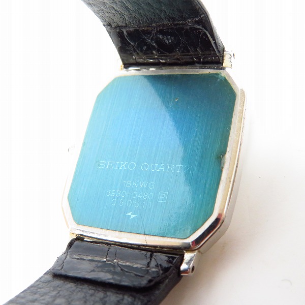 SEIKO/セイコー CREDOR/クレドール 18KWG クォーツ/腕時計/ウォッチ