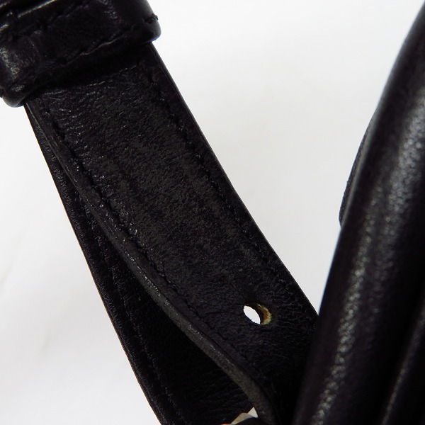 実際に弊社で買取させて頂いたLOEWE/ロエベ アナグラム レザー ショルダーバッグの画像 5枚目