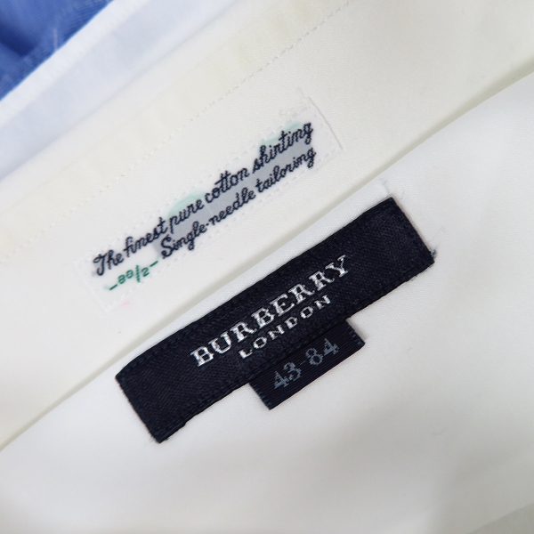 実際に弊社で買取させて頂いた【おまとめ/10点↑】BURBERRY LONDON/バーバリー ロンドン Yシャツの画像 1枚目