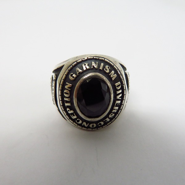 実際に弊社で買取させて頂いた【ギャラ付き】GARNI/ガルニ Ism College Ring リング/指輪 GR17002 14.5号の画像 1枚目