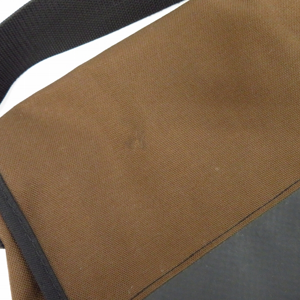 実際に弊社で買取させて頂いたManhattan Portage/マンハッタンポーテージ  メッセンジャーバッグ ブラウンの画像 6枚目