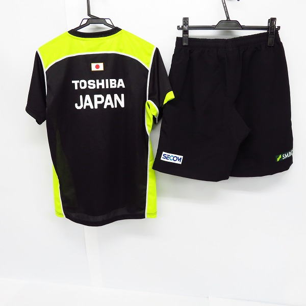 実際に弊社で買取させて頂いたCANTERBURY/カンタベリー 日本代表 プラクティスショーツ/プラクティスシャツ/M/2点セットの画像 1枚目