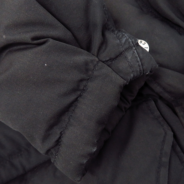 実際に弊社で買取させて頂いたFAT/エフエーティー ダウンジャケット ブラック/FATの画像 5枚目