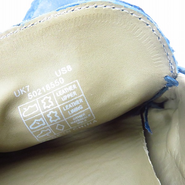 実際に弊社で買取させて頂いたHUGO BOSS/ヒューゴボス レザー ドライビングシューズ UK7の画像 5枚目