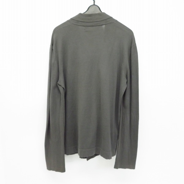 実際に弊社で買取させて頂いたMARNI/マルニ イタリア製 コットンカーディガン グレー系 48の画像 1枚目